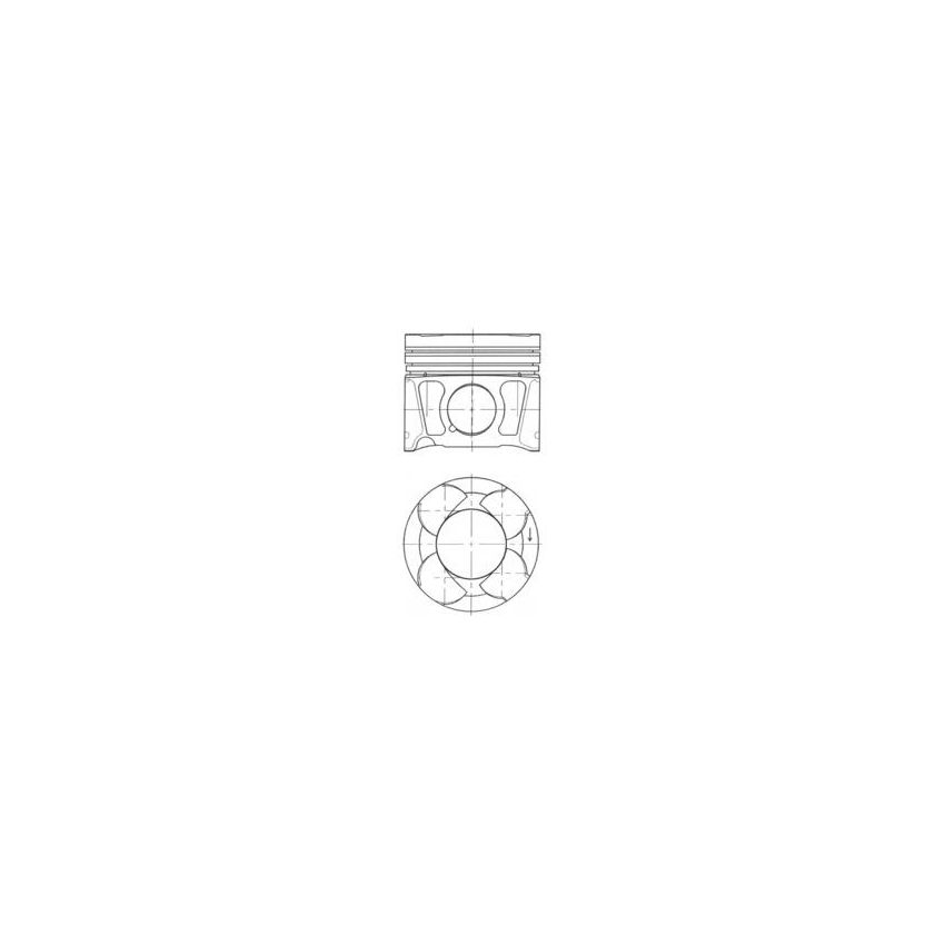 TŁOK KOLBENSCHMIDT 41070600 STD FIAT 16V 2.0JTD/CDTI 08-