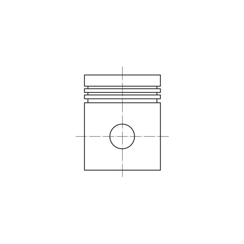 TŁOK MAHLE 0145312 1.00 FORD 1297c HCS 89-
