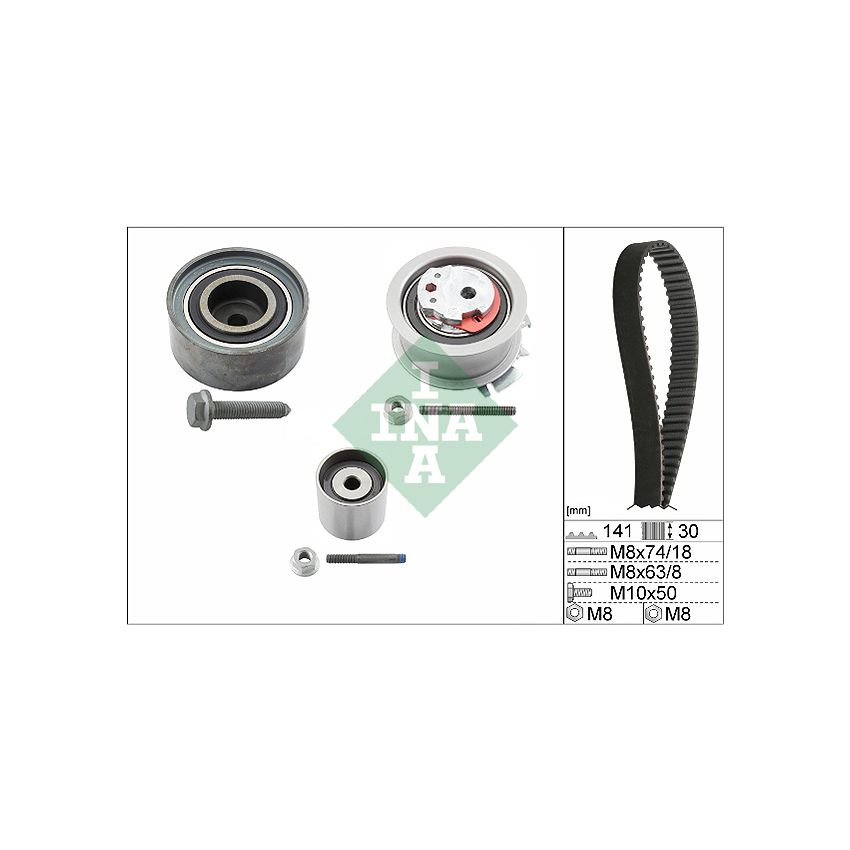 KOMPLET ROZRZĄDU INA 530040510 VW 2.0D 03-
