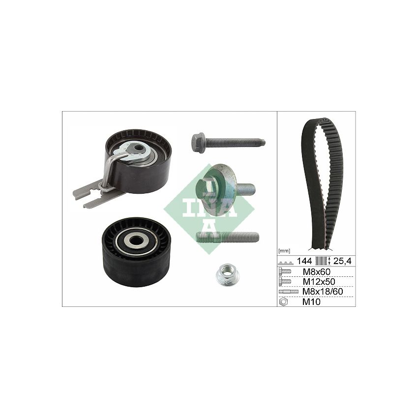 KOMPLET ROZRZĄDU INA 530023910 PSA 1.4D 01-