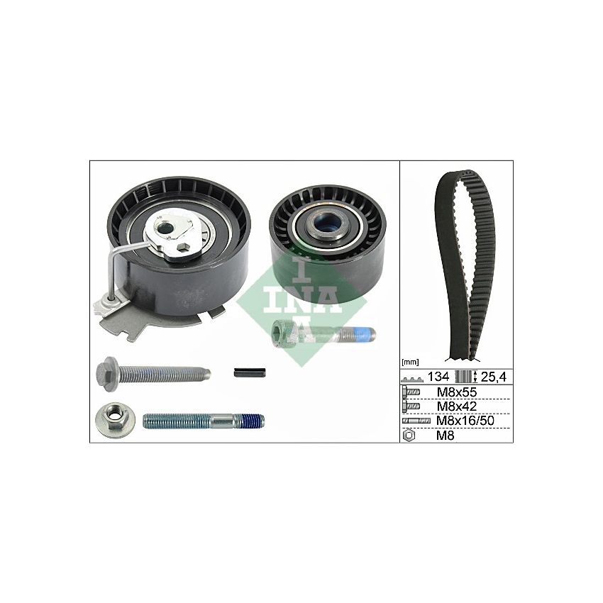 KOMPLET ROZRZĄDU INA 530037910 PSA 1.6 00-