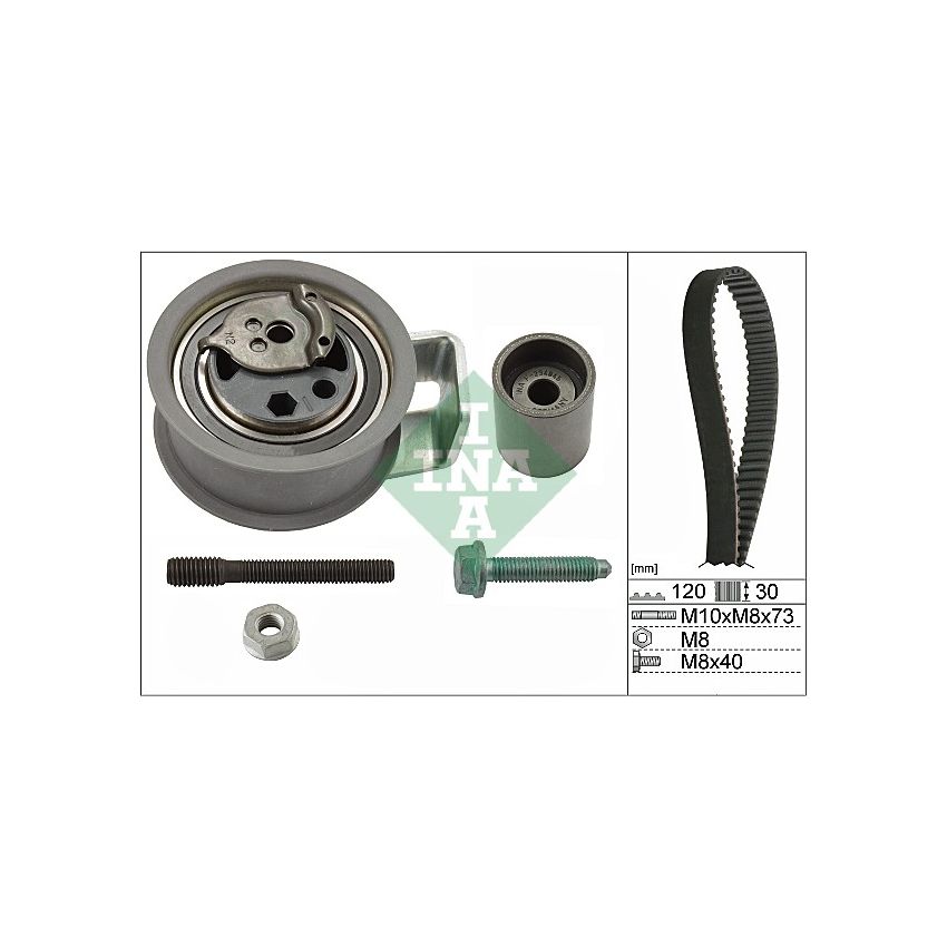 KOMPLET ROZRZĄDU INA 530009110 VW 1.9D 98-