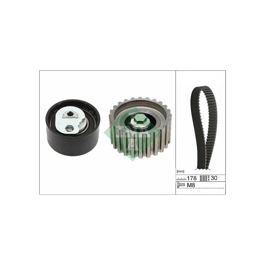 KOMPLET ROZRZĄDU INA 530023210 FORD T 2.3D 01-