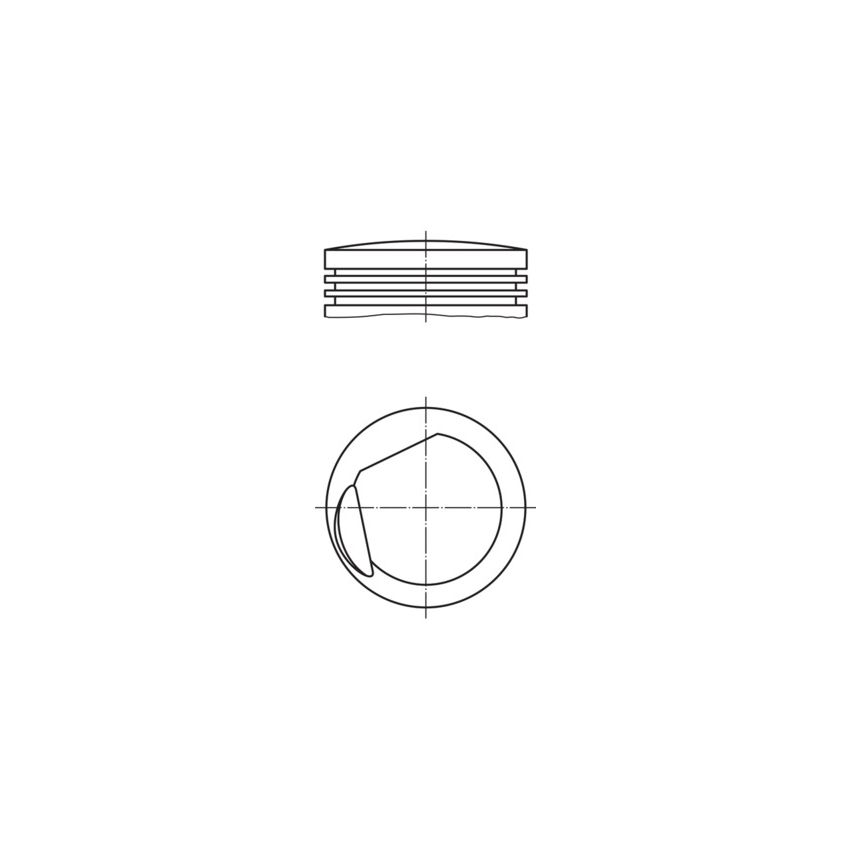 TŁOK MAHLE 0131700 STD FORD 1392cc CVH spi 86-90