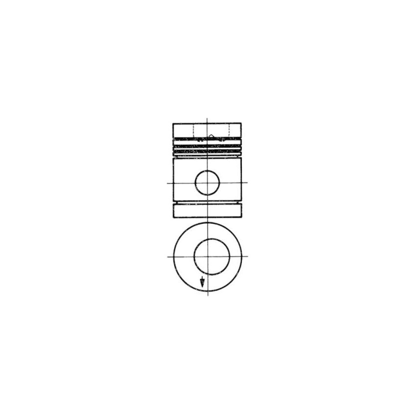 TŁOK KOLBENSCHMIDT 91354600 STD VOLVO D70A/B 65-79