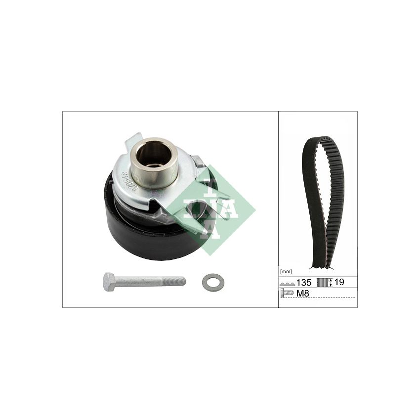 KOMPLET ROZRZĄDU INA 530019910 VW 1.0-1.6 93-09