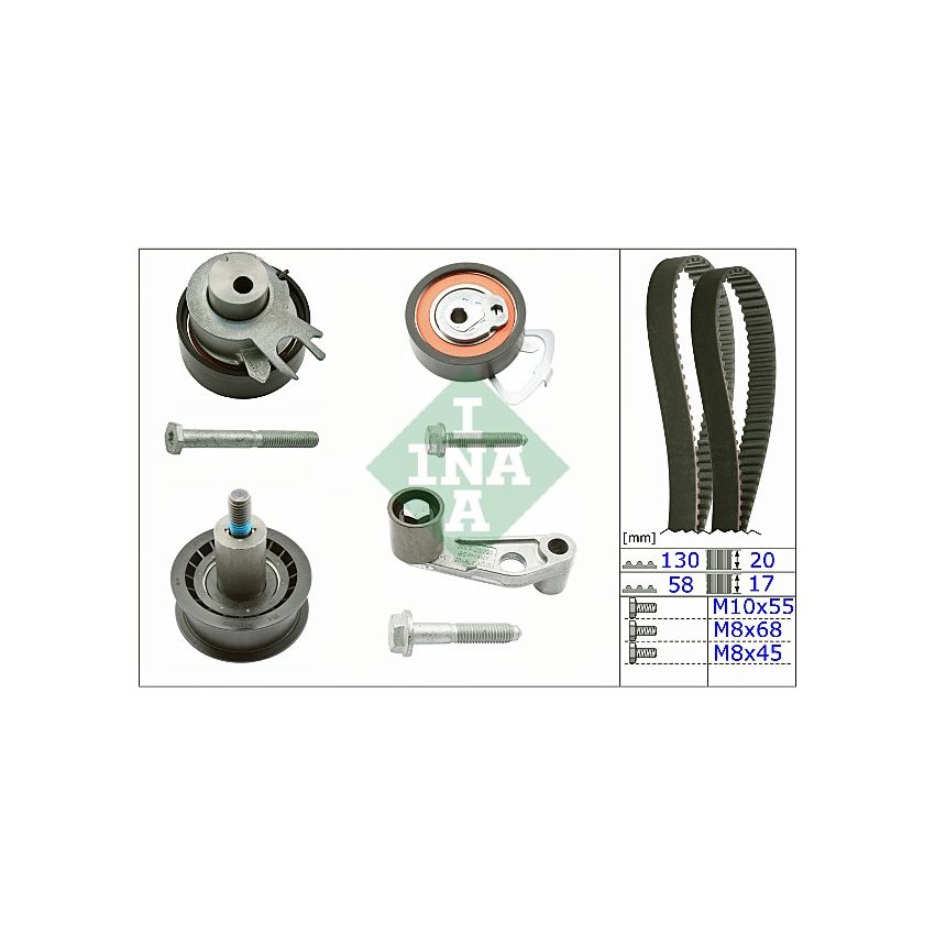 KOMPLET ROZRZĄDU INA 530036010 VW 1.4-1.6 97-