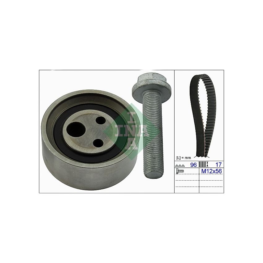 KOMPLET ROZRZĄDU INA 530049010 RENAULT 1.4-1.6 95-