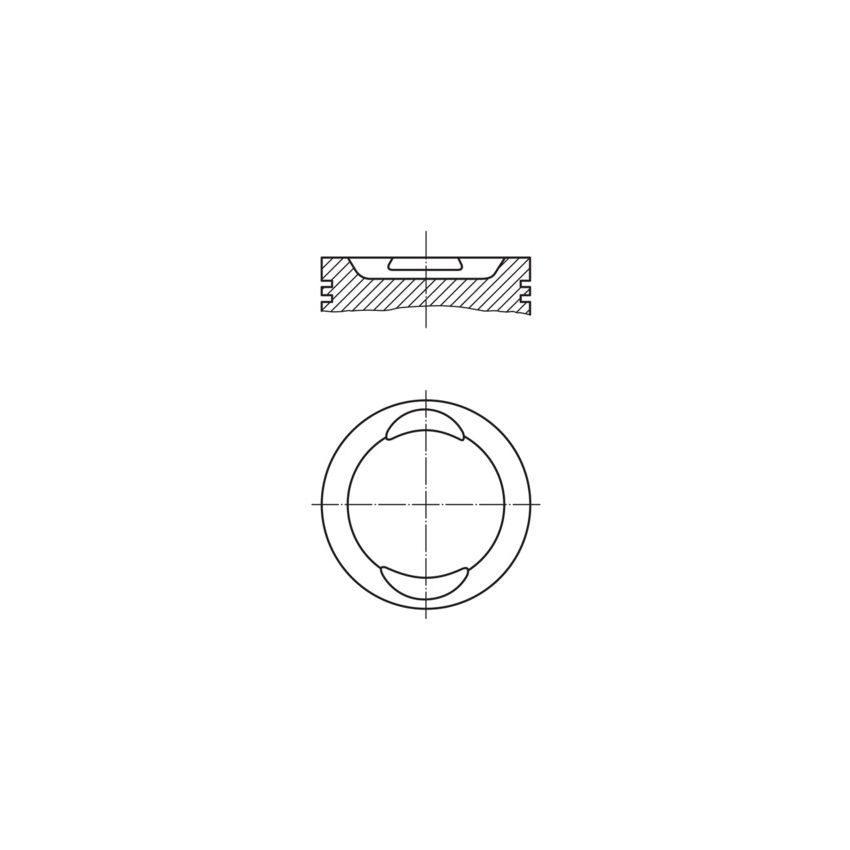 TŁOK MAHLE 0094100 STD FIAT 1.2 93-