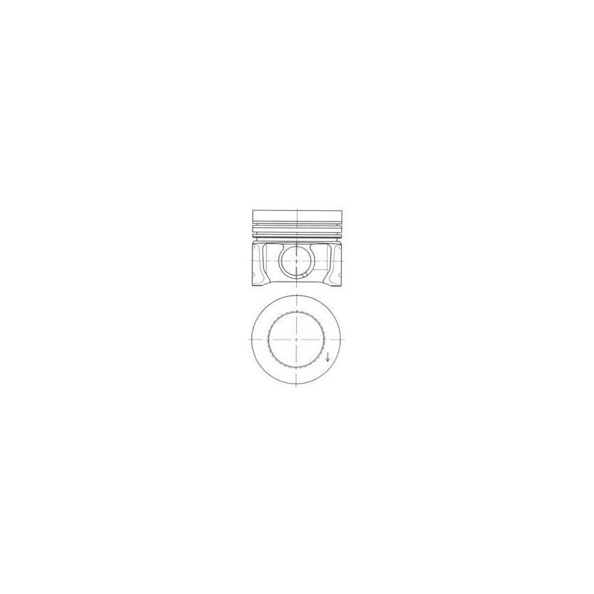 TŁOK KOLBENSCHMIDT 41095610 0.25 VW 1.2TDI-1.6TDI 09-