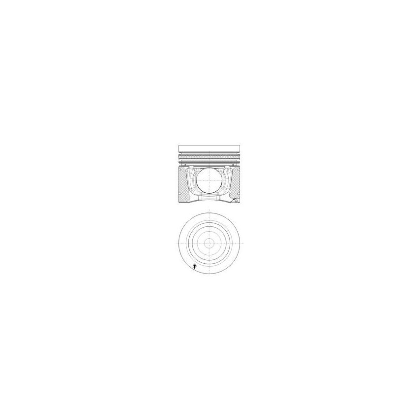 TŁOK KOLBENSCHMIDT 40270600 STD MERCEDES OM924/926 04-