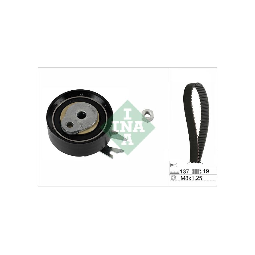 KOMPLET ROZRZĄDU INA 530016710 VW 1.6 92-04