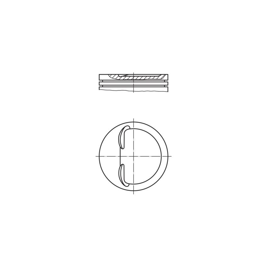 TŁOK MAHLE 0087501 0.40 FIAT 1.6 85-97