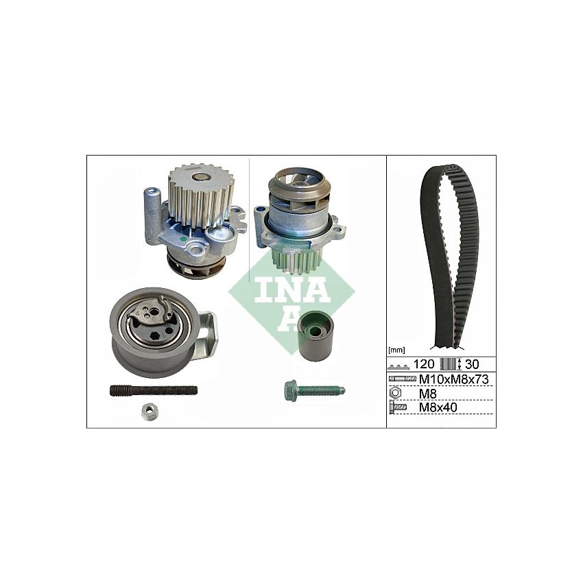 KOMPLET ROZRZĄDU INA 530009130 VW 1.4-1.9D 99-08