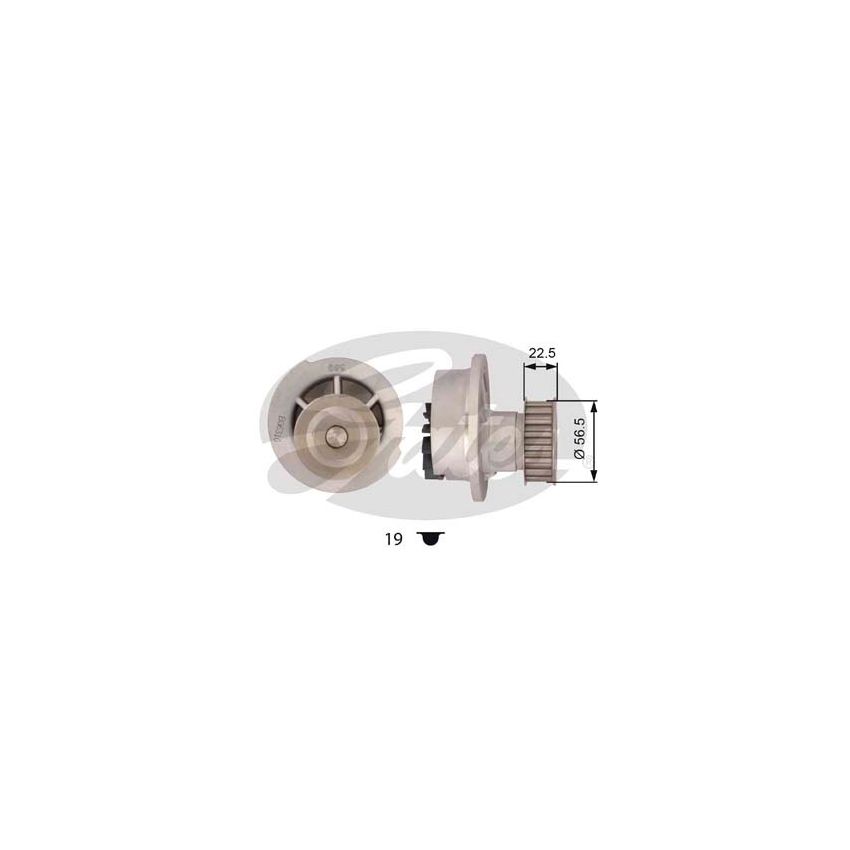 KOMPLET ROZRZĄDU GATES KP15310XS DAEWOO 1.2-1.6 95-