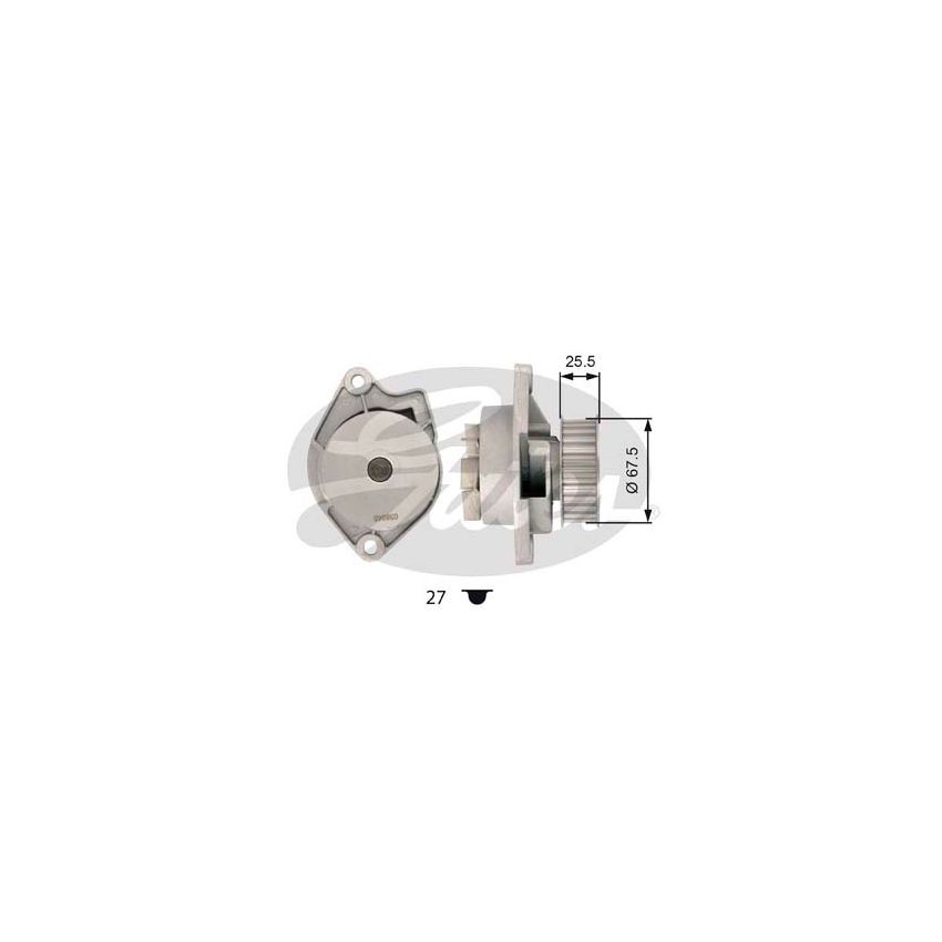 KOMPLET ROZRZĄDU GATES KP25565XS-1 VW 1.4 97-