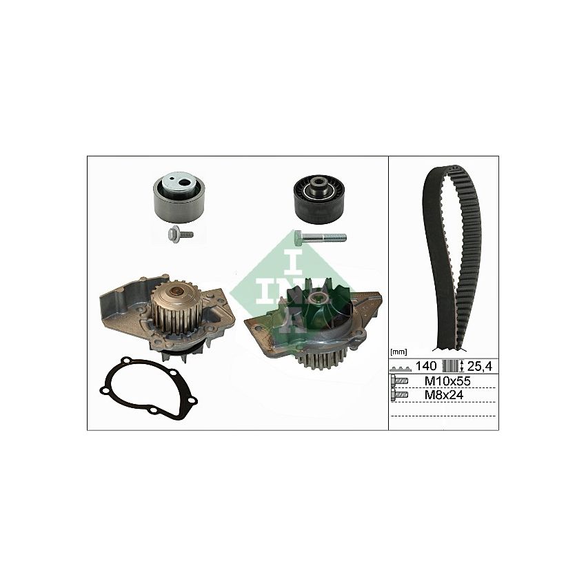 KOMPLET ROZRZĄDU INA 530044030 PSA 1.9D 99-