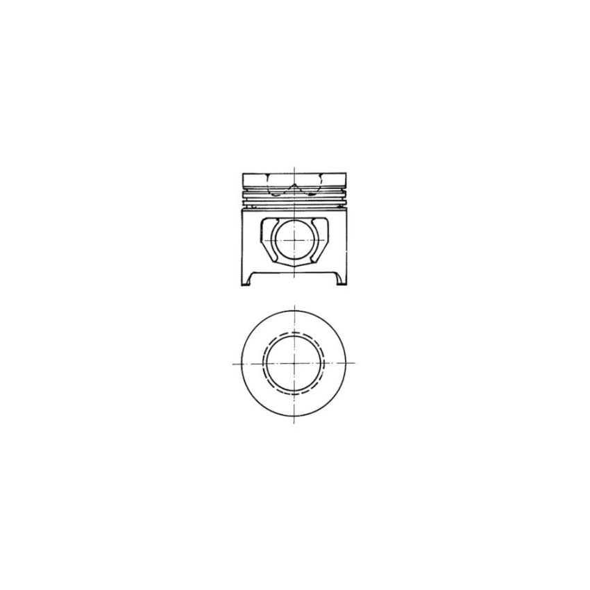 TŁOK KOLBENSCHMIDT 90158700 STD IV 2.9-5.9D 84-