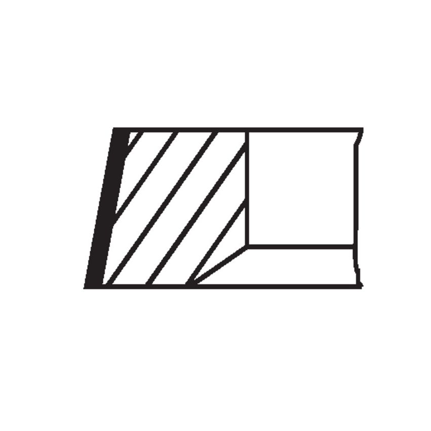 PIERŚCIENIE TŁOKOWE MAHLE 01004N2 0.60 FIAT 2/1.5/2 1.3JTD