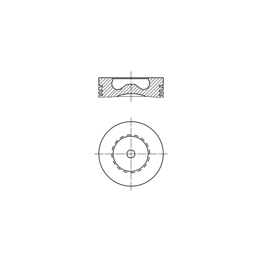TŁOK MAHLE 0158102 0.50 FORD 2.4D 04-