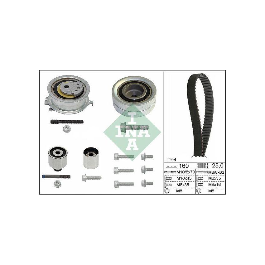 KOMPLET ROZRZĄDU INA 530055010 VW 1.2-2.0D 03-