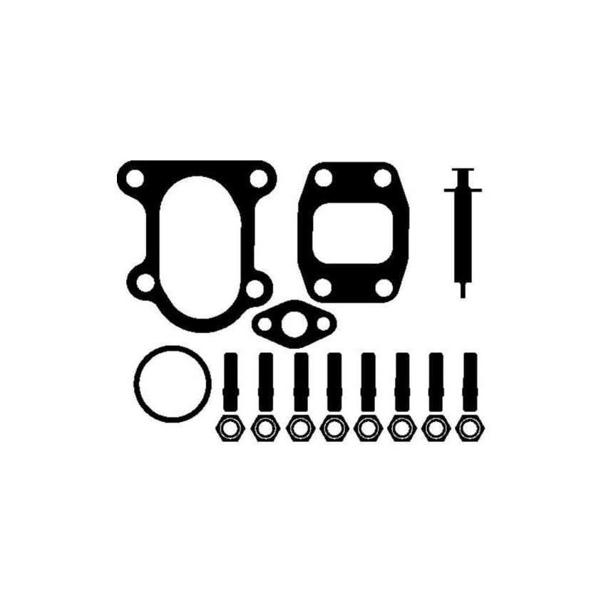 KOMPLET USZCZELEK TURBOSPRĘŻARKI MAHLE 001TA17422000 MERCEDES OM904 00-