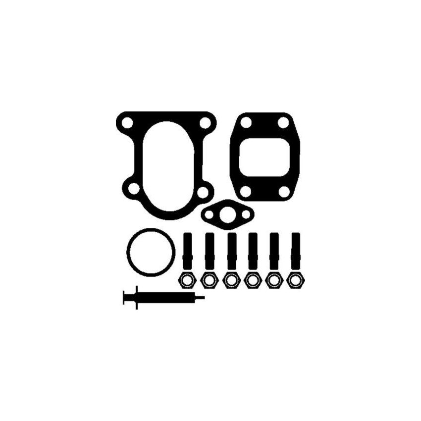 KOMPLET USZCZELEK TURBOSPRĘŻARKI MAHLE 001TA17422000 MERCEDES OM904 00-
