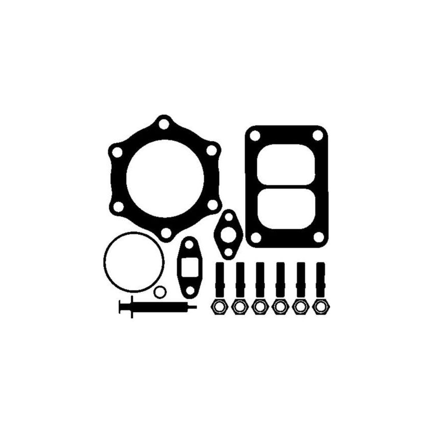 KOMPLET USZCZELEK TURBOSPRĘŻARKI MAHLE 228TA14666000 MAN D2866LF 98-