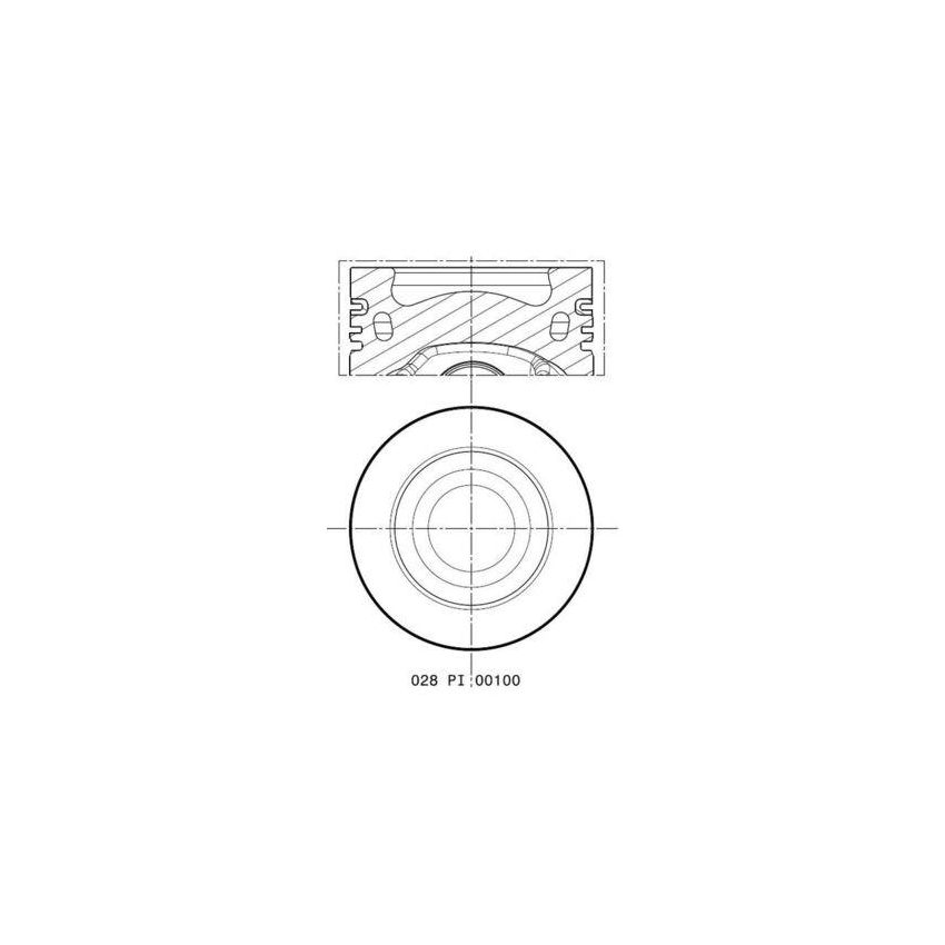 TŁOK MAHLE 028PI00100000 STD VW 2.0TDI 03-