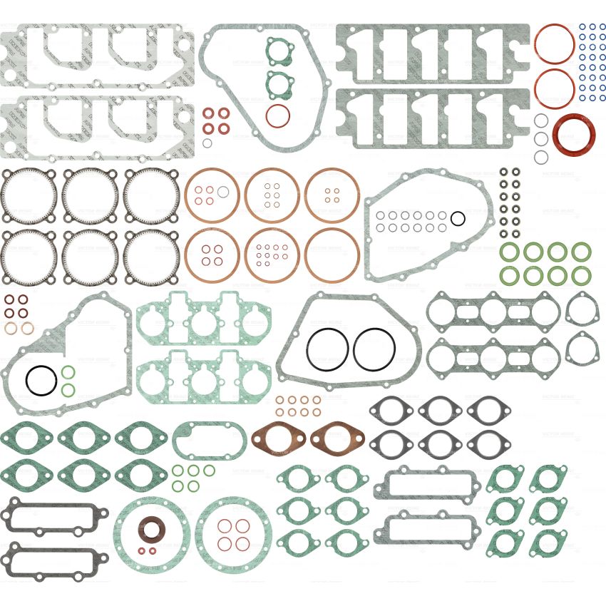 KOMPLET USZCZELEK SILNIKA VICTOR REINZ 01-20201-03 PORSCHE 2.0 63-73