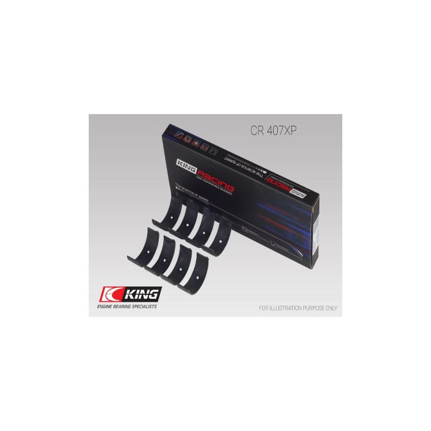PANEWKI KORBOWODOWE KING BEARINGS CR407XP STD NISSAN RACING 1.6-2.0 81-
