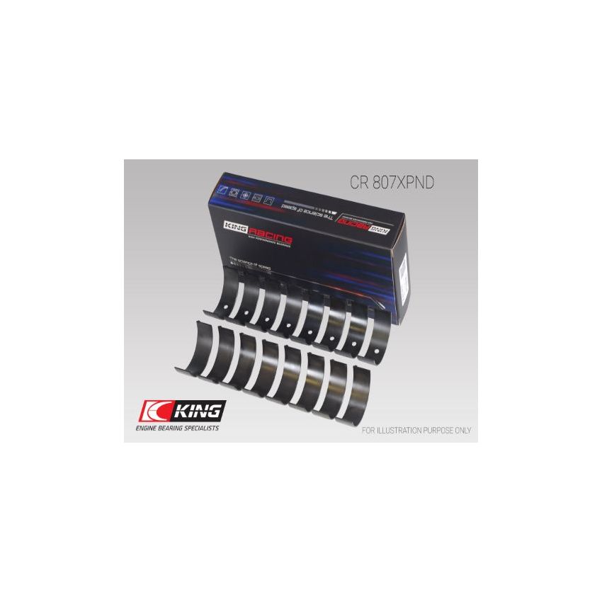 PANEWKI KORBOWODOWE KING BEARINGS CR807XPND STD CHEVROLET RACING 4.3-7.0