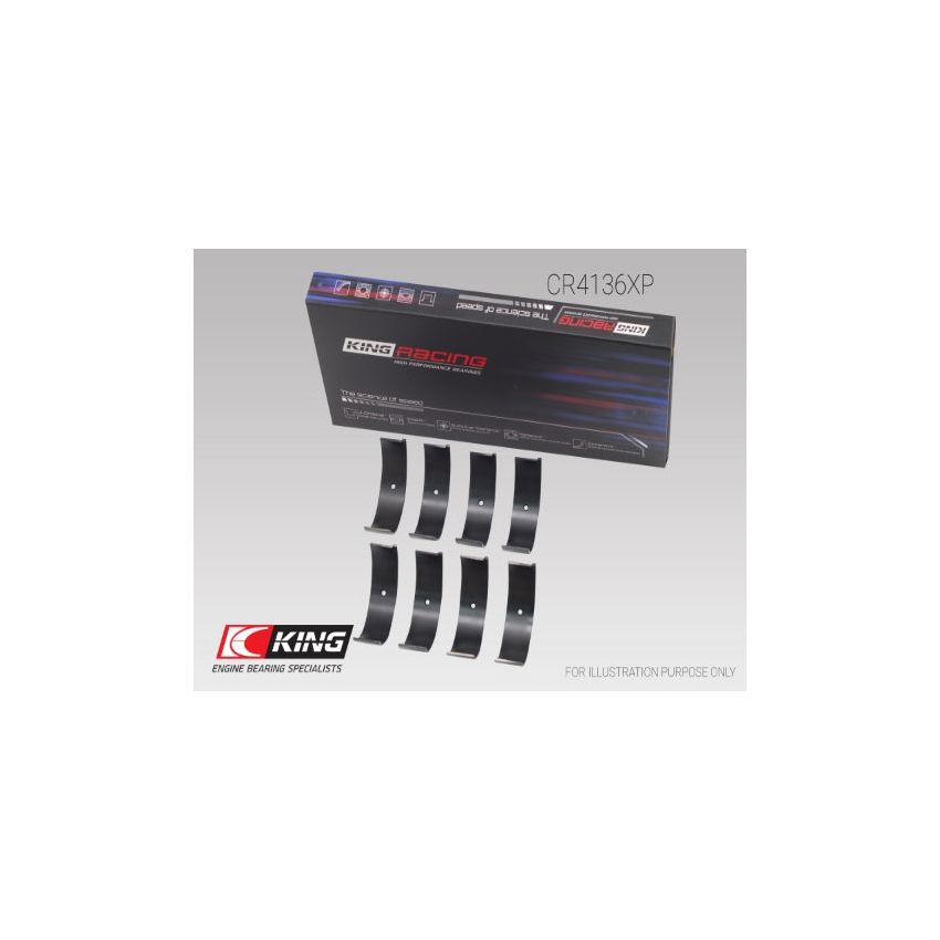 PANEWKI KORBOWODOWE KING BEARINGS CR4136XP STD NISSAN RACING 2.0 90-