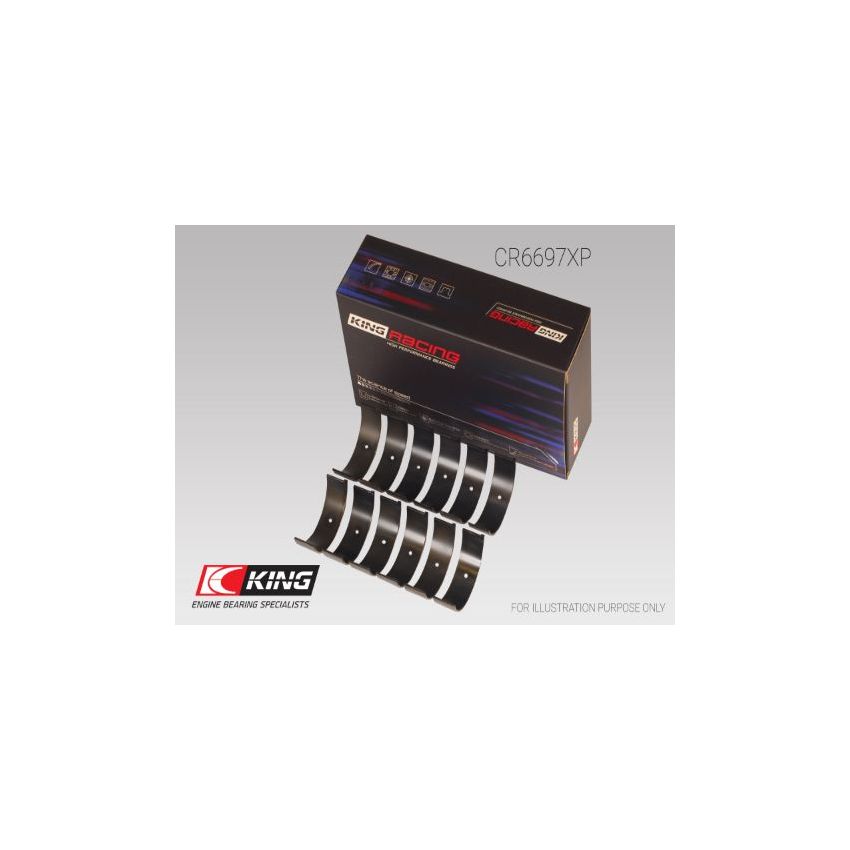 PANEWKI KORBOWODOWE KING BEARINGS CR6697XP STD NISSAN RACING 2.5-2.6 89-
