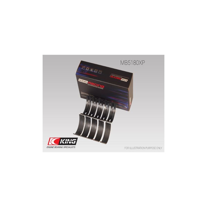 PANEWKI GŁÓWNE KING BEARINGS MB5180XP STD RENAULT RACING 1.6-2.0 85-
