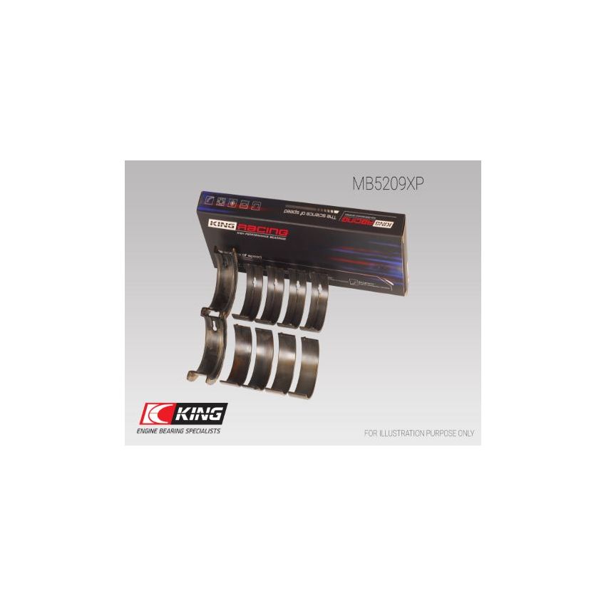 PANEWKI GŁÓWNE KING BEARINGS MB5209XP STD MITSUBISHI RACING 2.0-2.4 92-