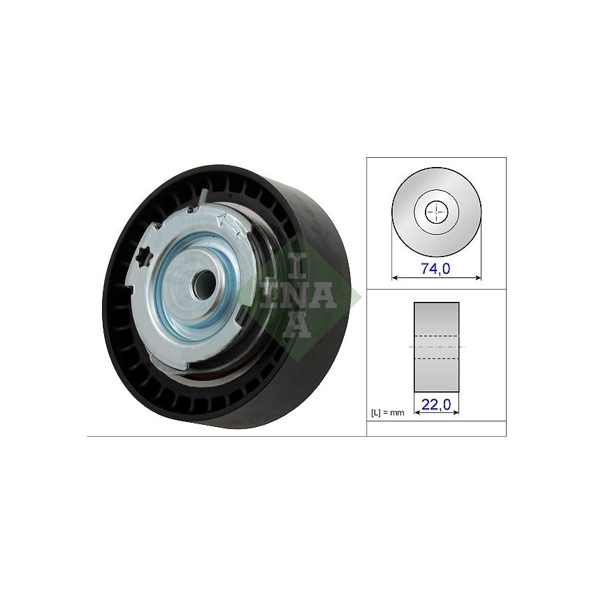 NAPINACZ PASKA INA 531087610 RENAULT 1.4-1.6 04-