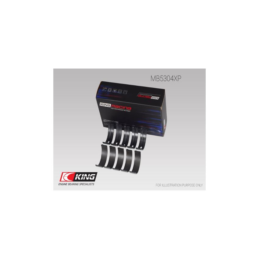 PANEWKI GŁÓWNE KING BEARINGS MB5304XP STD MAZDA RACING 1.1-1.8 86-