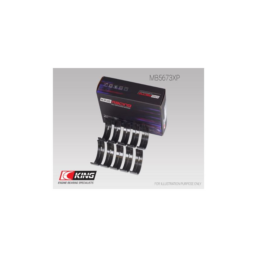 PANEWKI GŁÓWNE KING BEARINGS MB5673XP STD HONDA RACING 2.0-2.2 00-