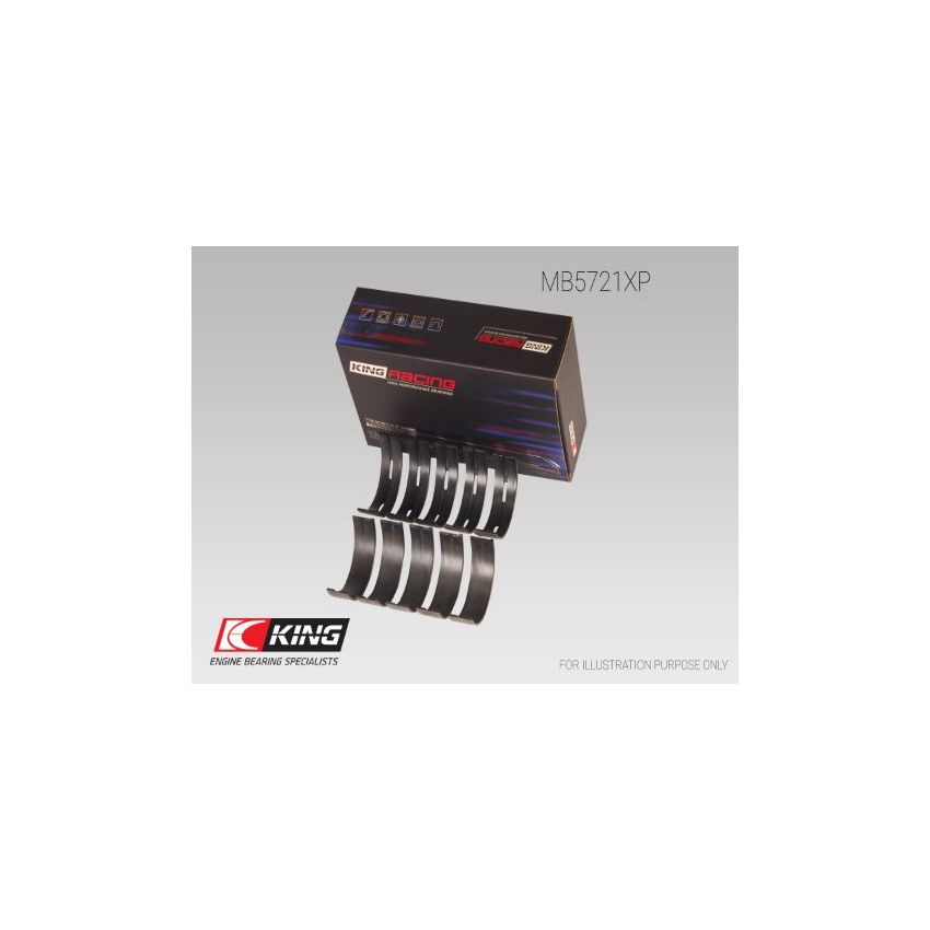 PANEWKI GŁÓWNE KING BEARINGS MB5721XP STD NISSAN RACING 2.0T 90-99