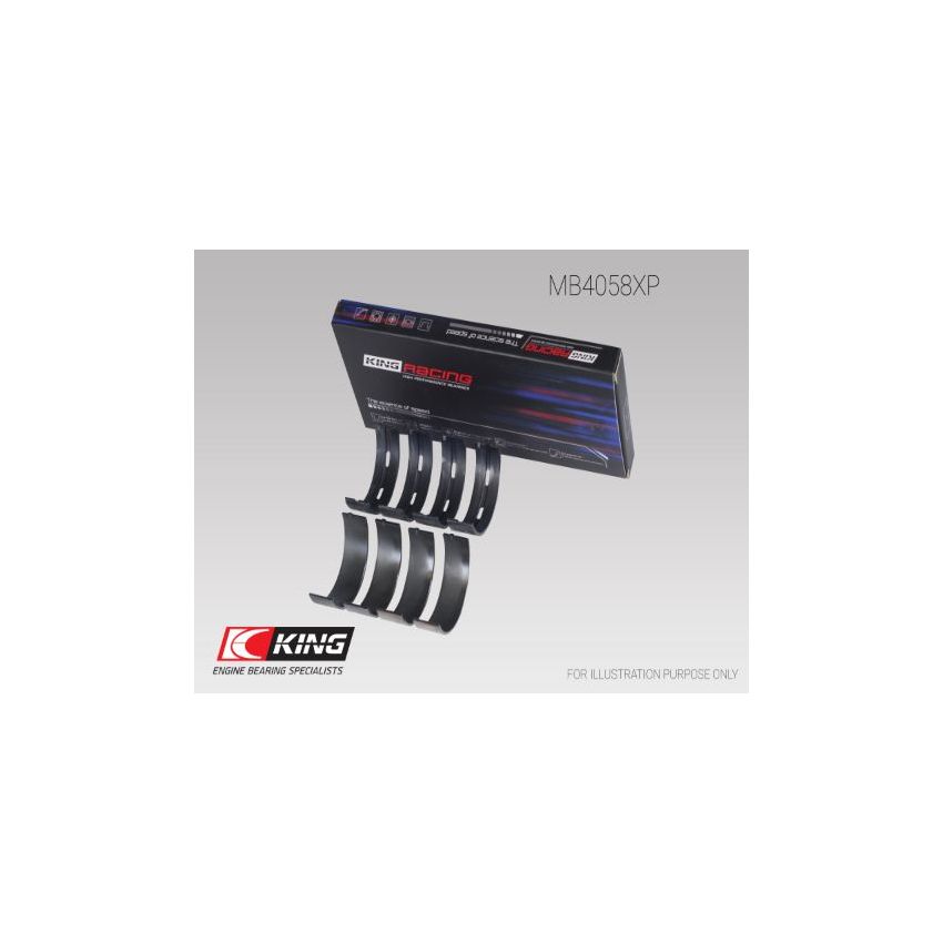 PANEWKI GŁÓWNE KING BEARINGS MB4058XP STD NISSAN RACING 2.0-3.0 94-01