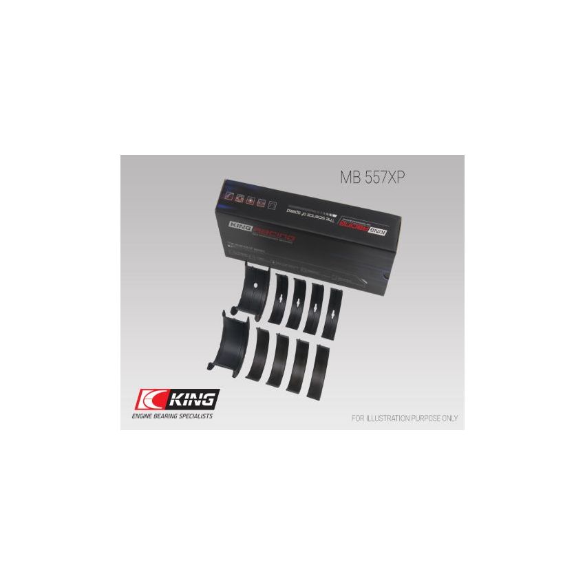 PANEWKI GŁÓWNE KING BEARINGS MB557XP STD CHEVROLET RACING 4.3-6.0 67-06