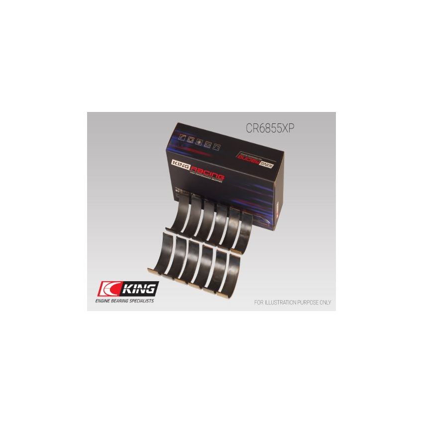 PANEWKI KORBOWODOWE KING BEARINGS CR6855XP STD PORSCHE RACING 2.0-2.2 66-73