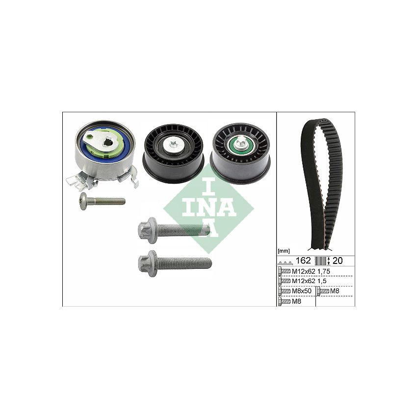 KOMPLET ROZRZĄDU INA 530044110 OPEL 1.4-1.8 94-