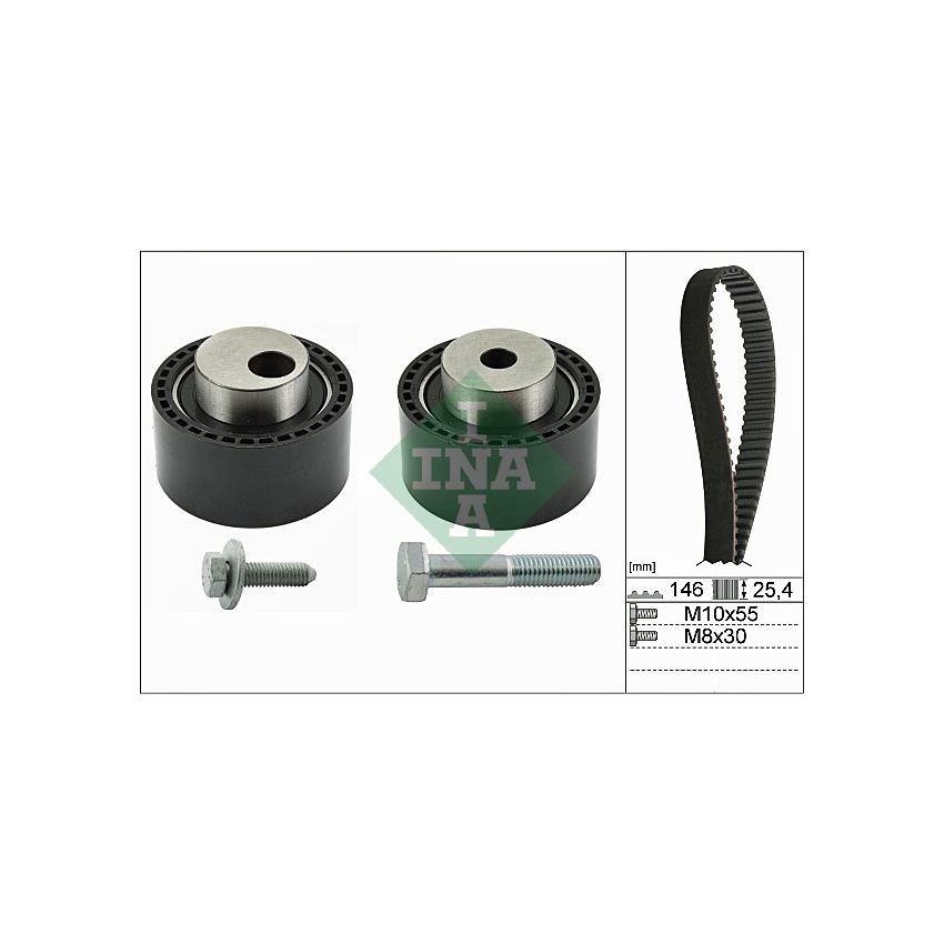 KOMPLET ROZRZĄDU INA 530023410 PSA 2.2D 00-