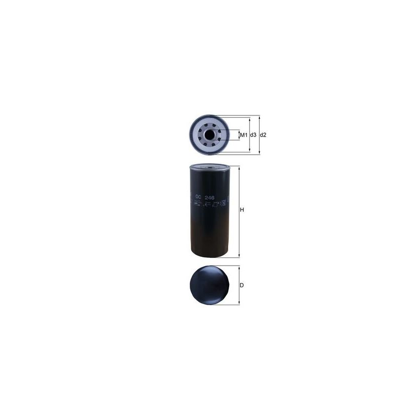 FILTR OLEJU KNEHT OC246 SCANIA DC11 95-