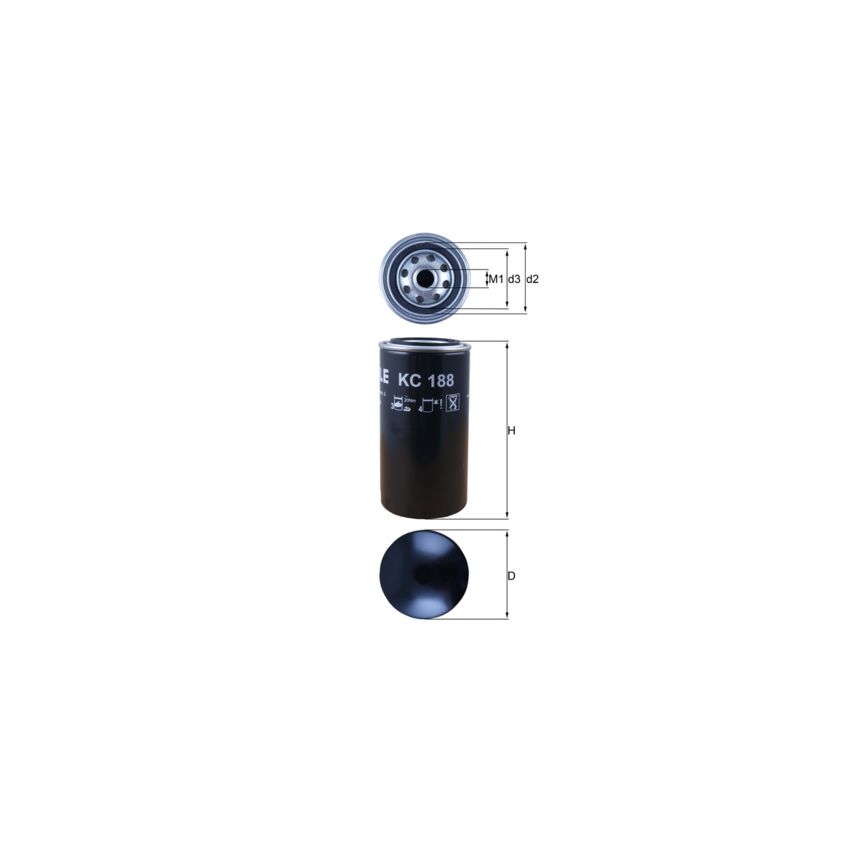 FILTR PALIWA KNEHT KC188 F CUMMINS QSB6.7