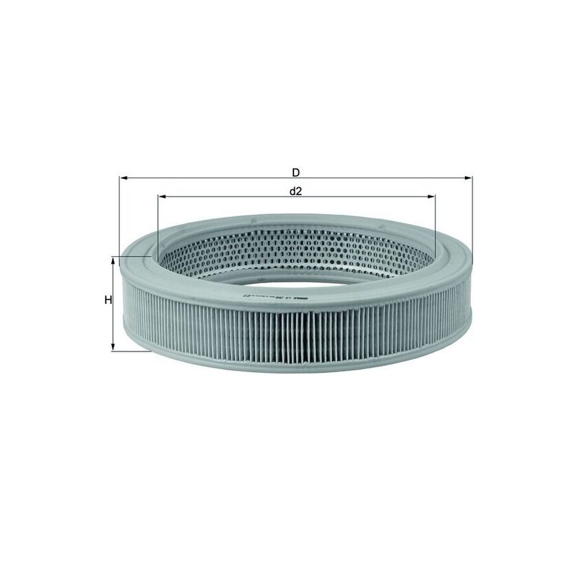 FILTR POWIETRZA KNEHT LX568<AR201> VW 1.0-1.6 93-04