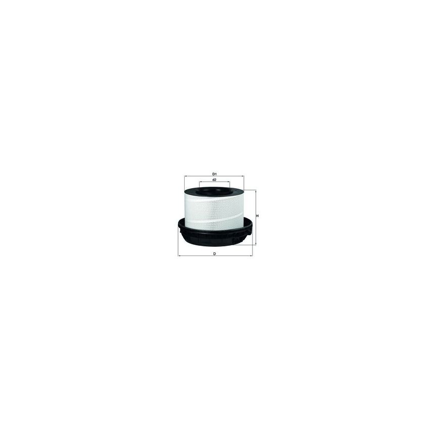 FILTR POWIETRZA KNEHT LX814/1 MERCEDES OM501