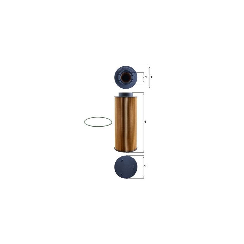 FILTR OLEJU KNEHT OX376D